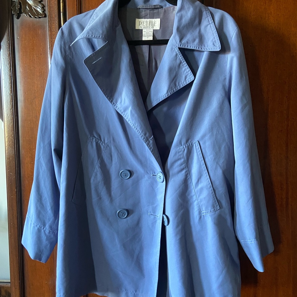 Periwinkle light jacket